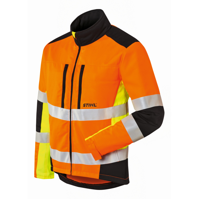 Výstražná Ochranná Bunda Protect MS SZ 3XL Výstražná Oranžová