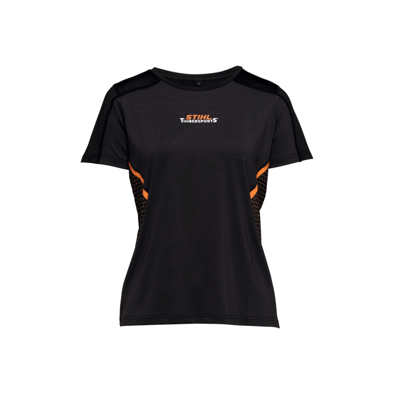 Funkční Tričko SZ L Dámy TIMBERSPORTS Šedá/černá