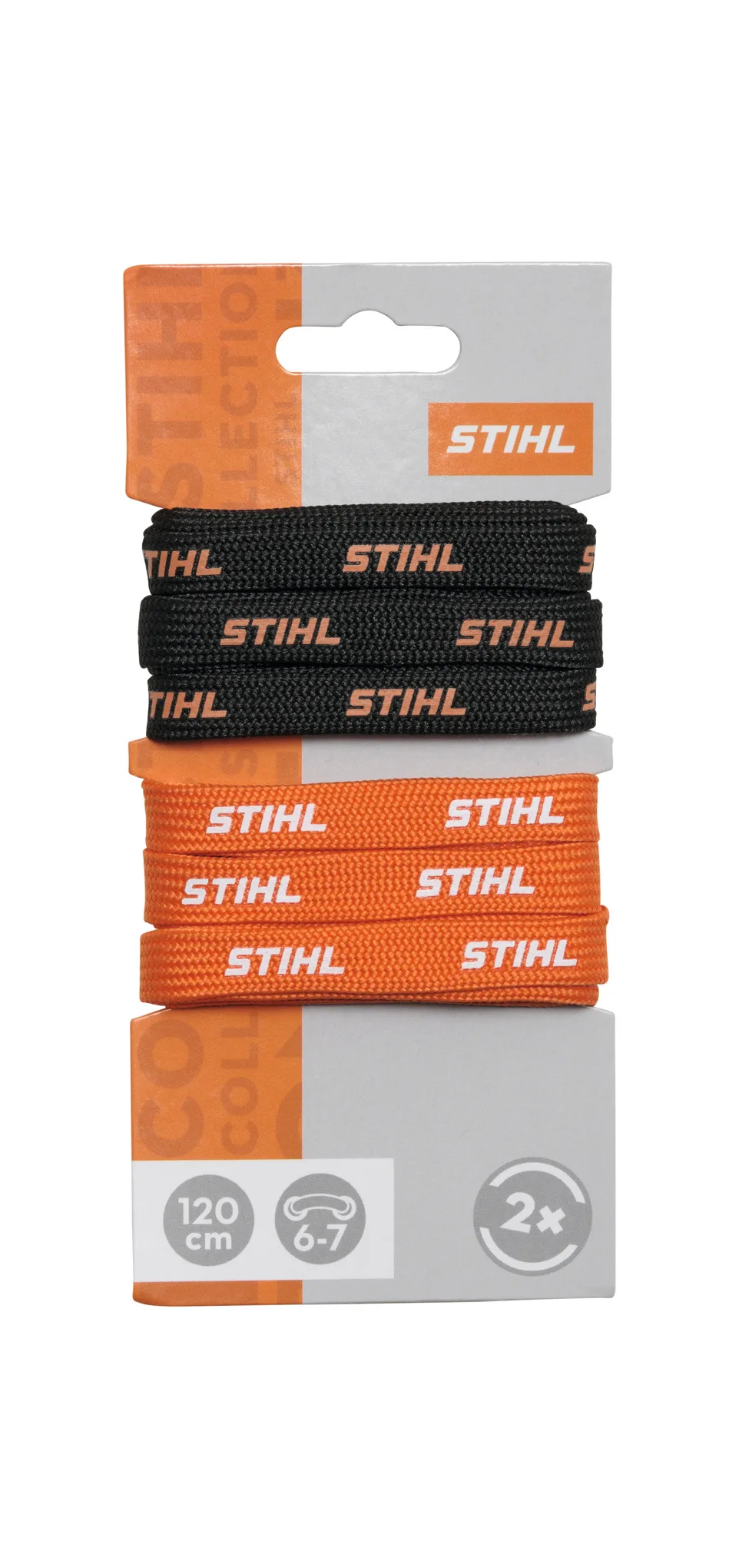 Tkaničky Sada 2 Kusů STIHL Černá