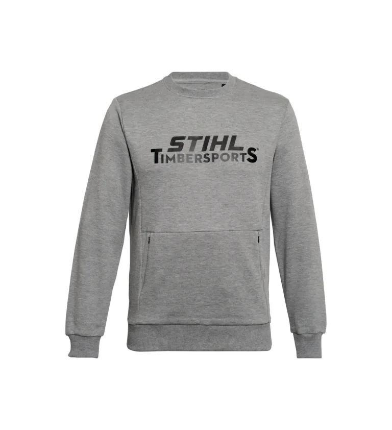 Mikina SZ L LOGO TIMBERSPORTS šedá