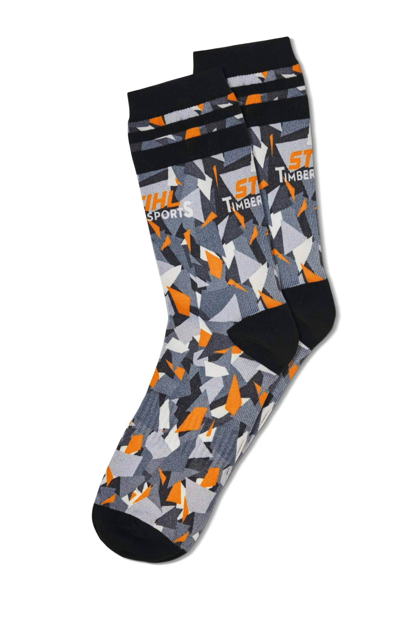 Ponožky SZ 35-38 CAMOUFLAGE TIMBERSPORTS Černá/oranžová/bílá