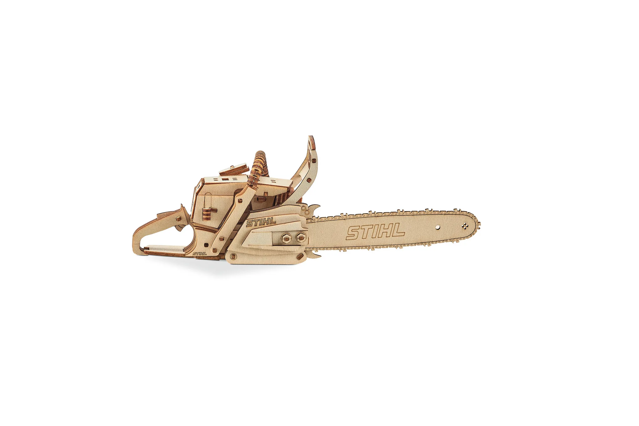 Dřevěné 3D Puzzle MS 500i Hnědá – Dřevěné 3D puzzle