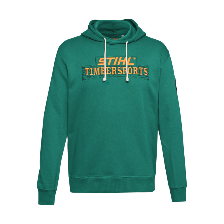 Mikina S Kapucí SZ XXXL TIMBERSPORTS 85 RETRO Zelená
