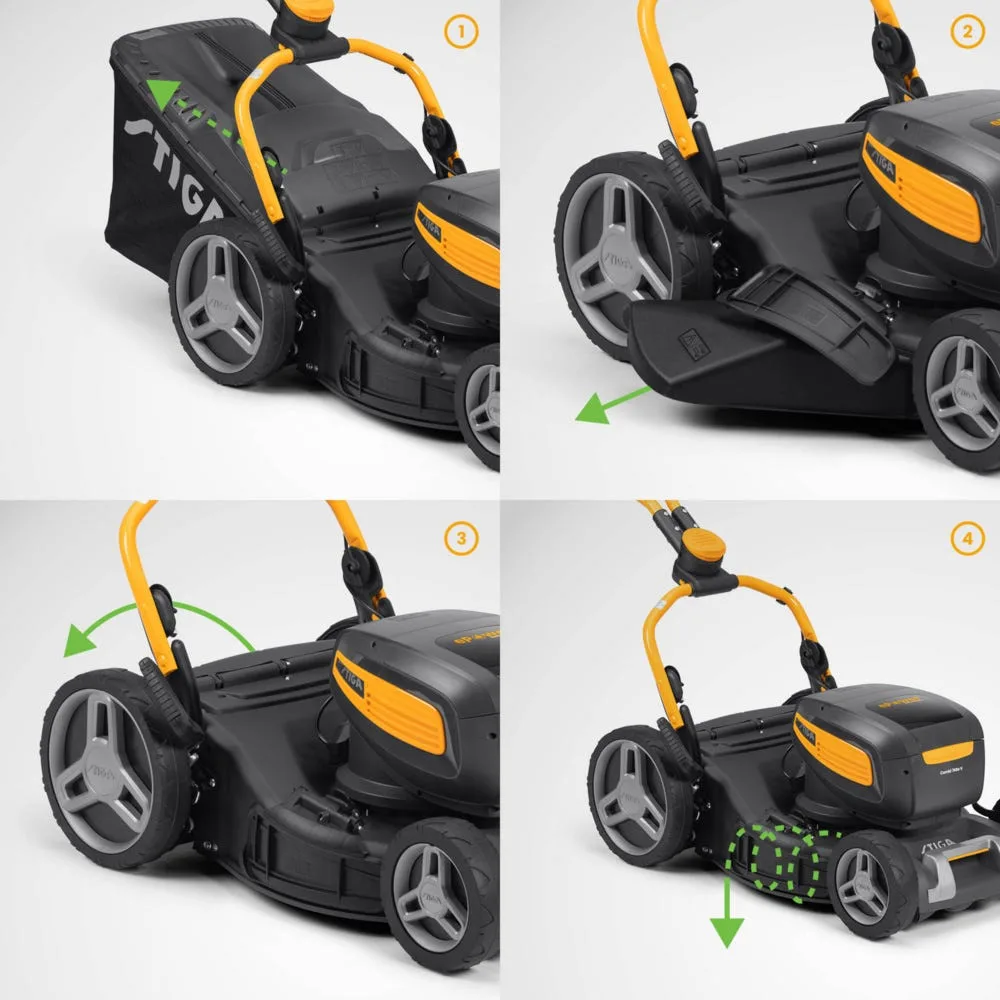 Bateriová travní sekačka STIGA Combi 748e V Kit