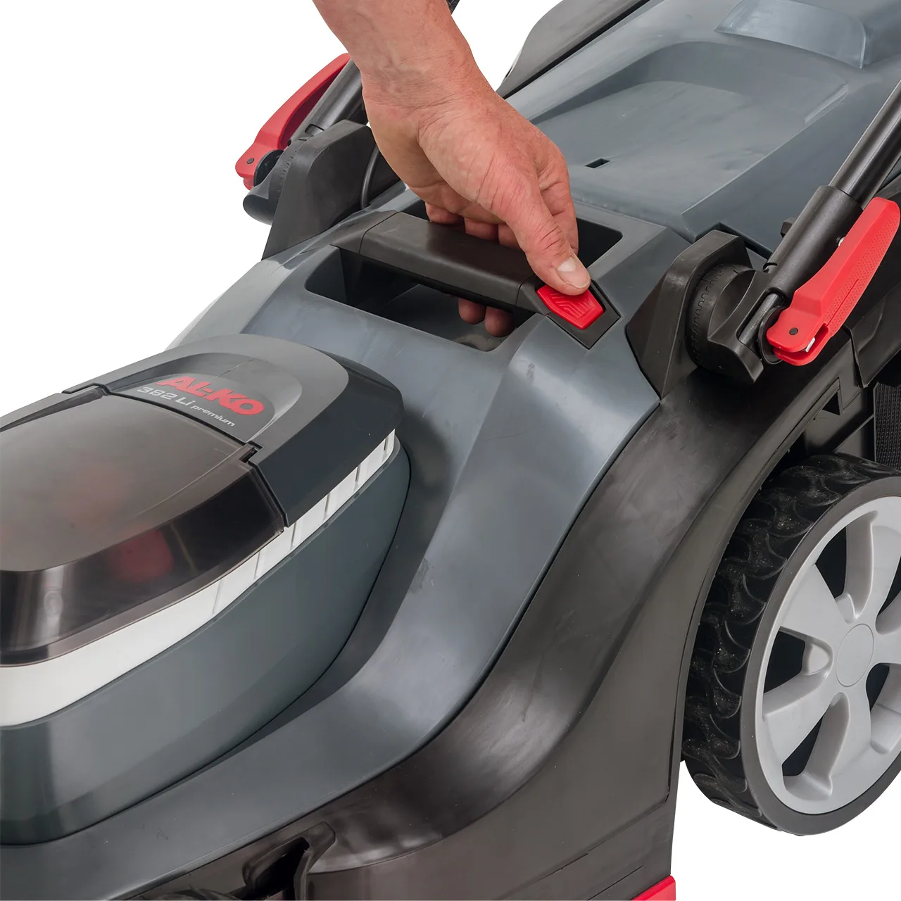 Akumulátorová travní sekačka AL-KO 382 Li Premium 18V SET