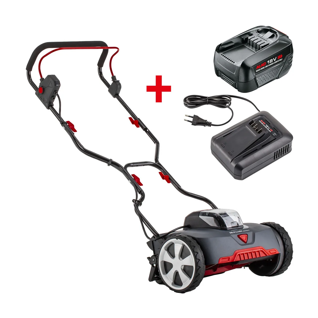Akumulátorová vřetenová sekačka AL-KO 38.4 Li HM Comfort 18V SET