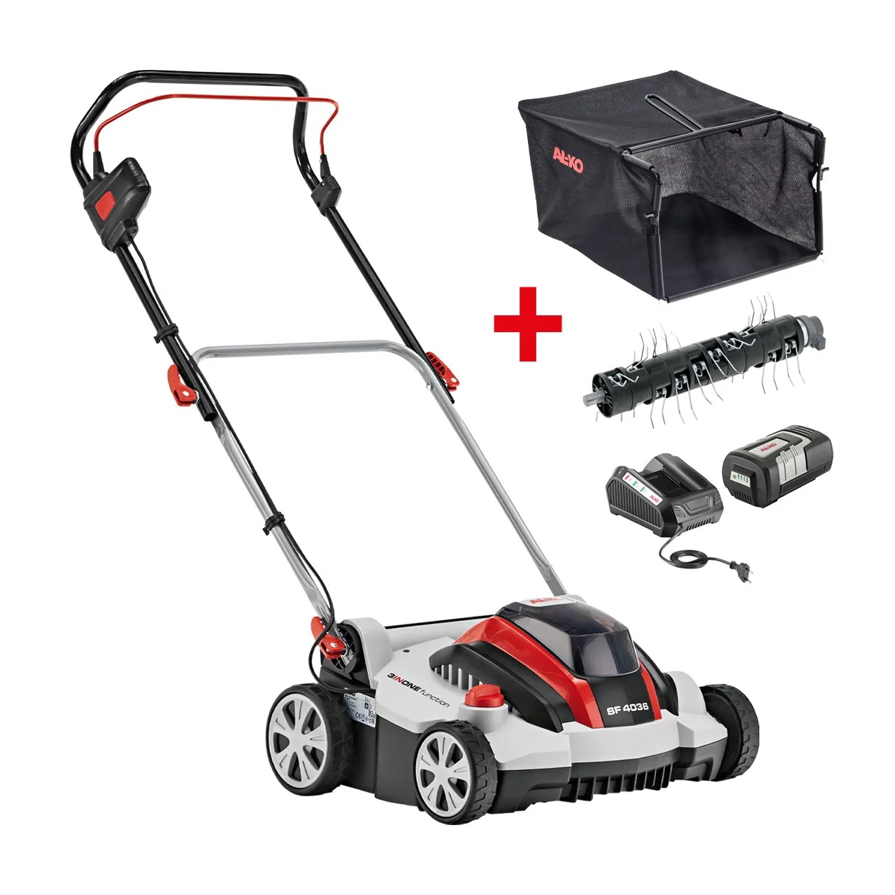 Akumulátorový vertikutátor AL-KO SF 4036 Li 36V SET (114111)