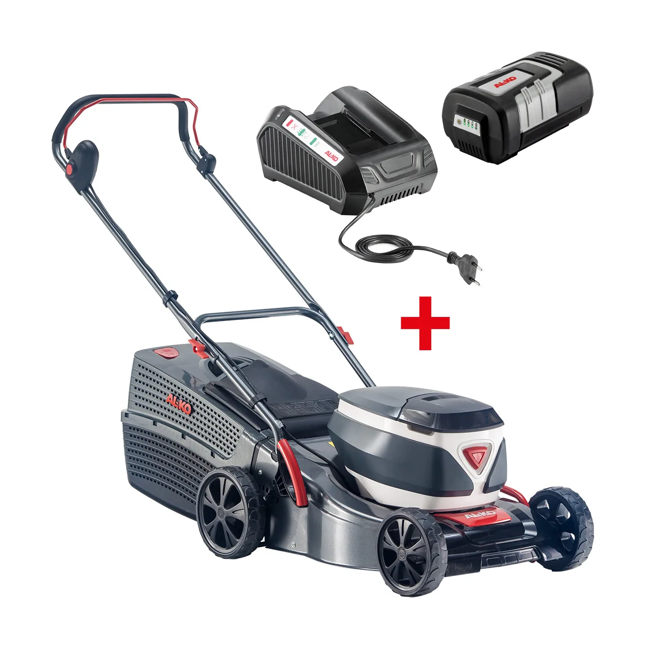 Akumulátorová travní sekačka AL-KO 42.2 Li Comfort 36V SET