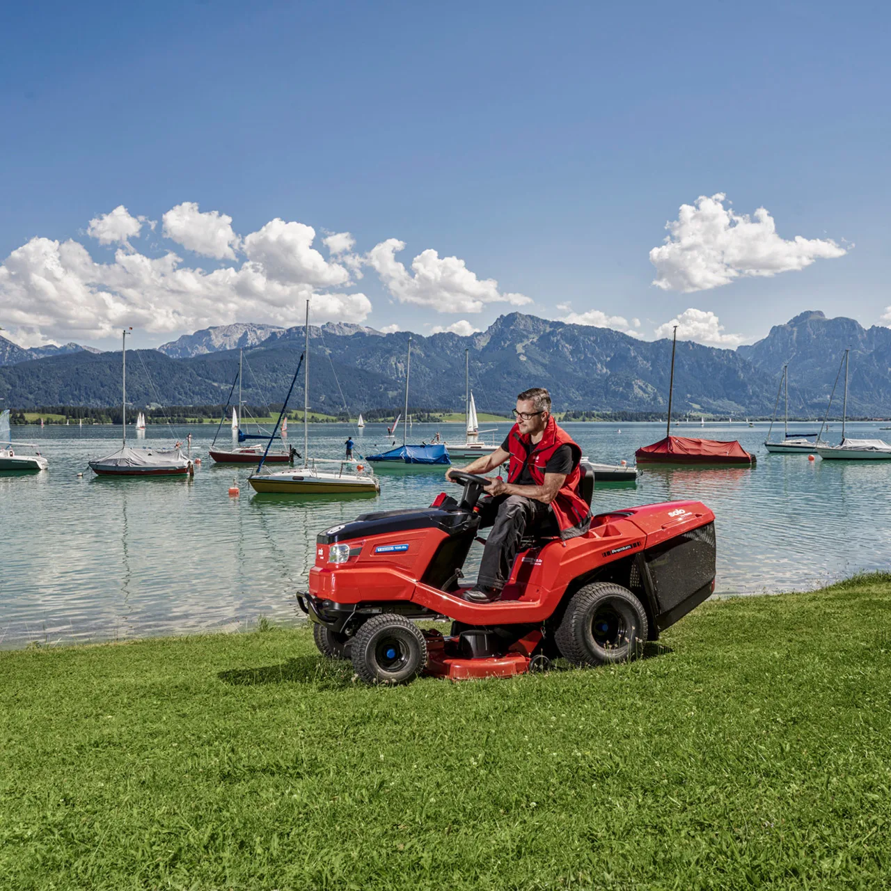 Akumulátorový zahradní traktor solo® by AL-KO T 6200LI - 105.2e