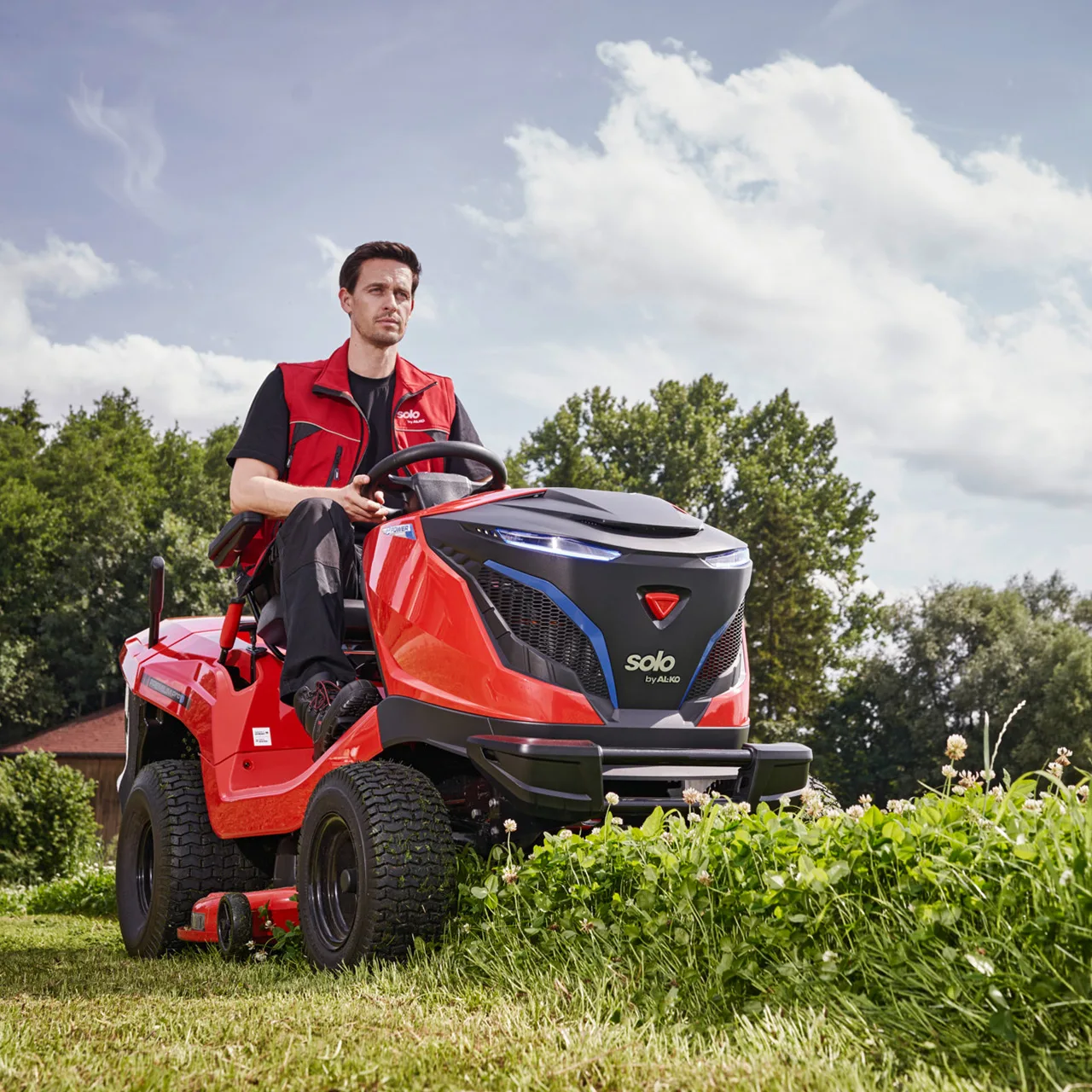 Akumulátorový zahradní traktor AL-KO T3100Li - 95.5 HD Premium