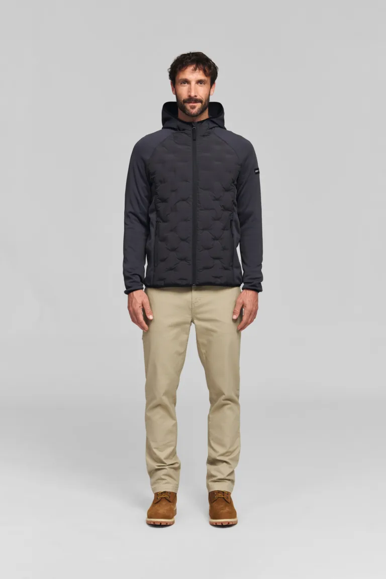Bunda SZ XL HYBRID HOOD Šedá