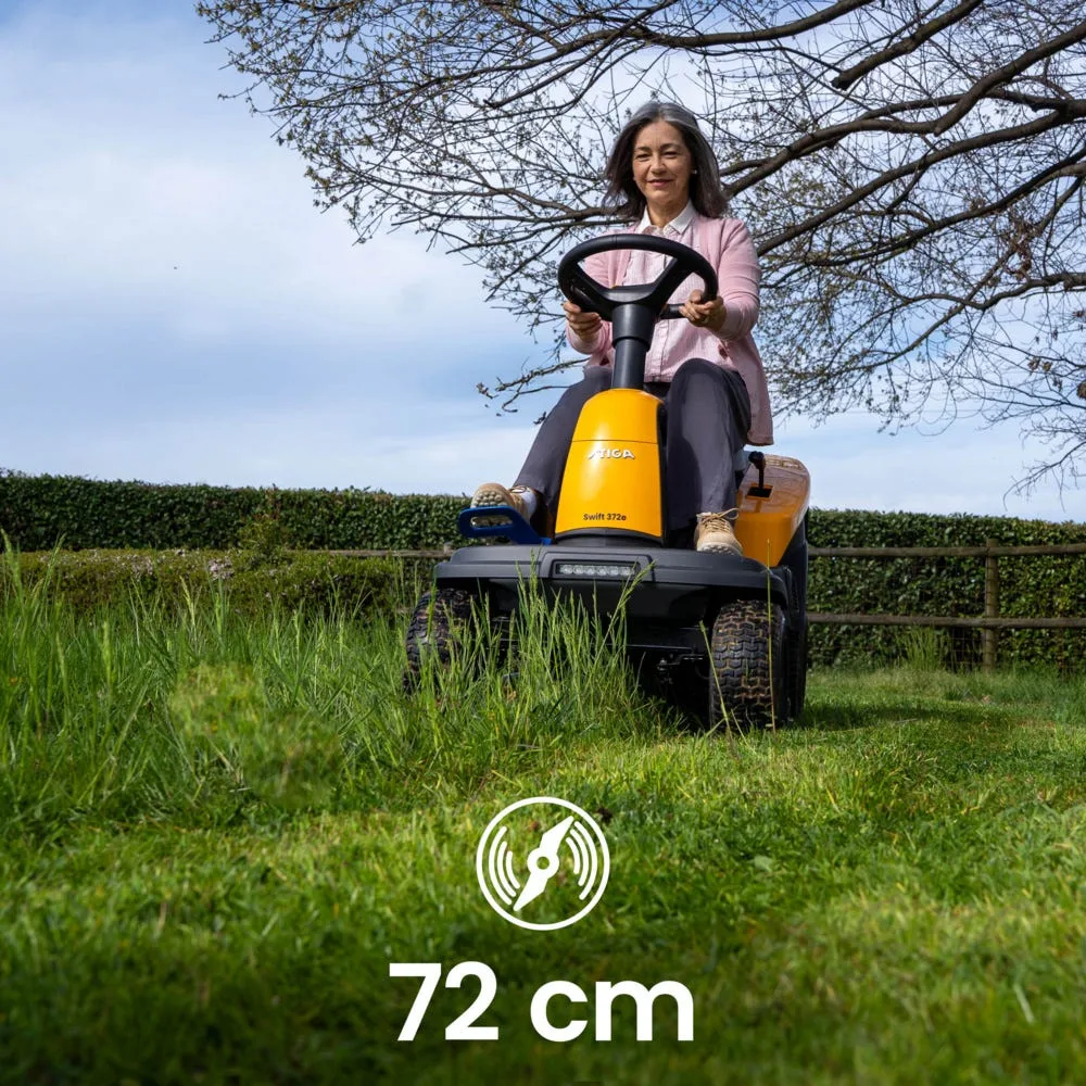 Bateriový zahradní traktor STIGA Swift 372e
