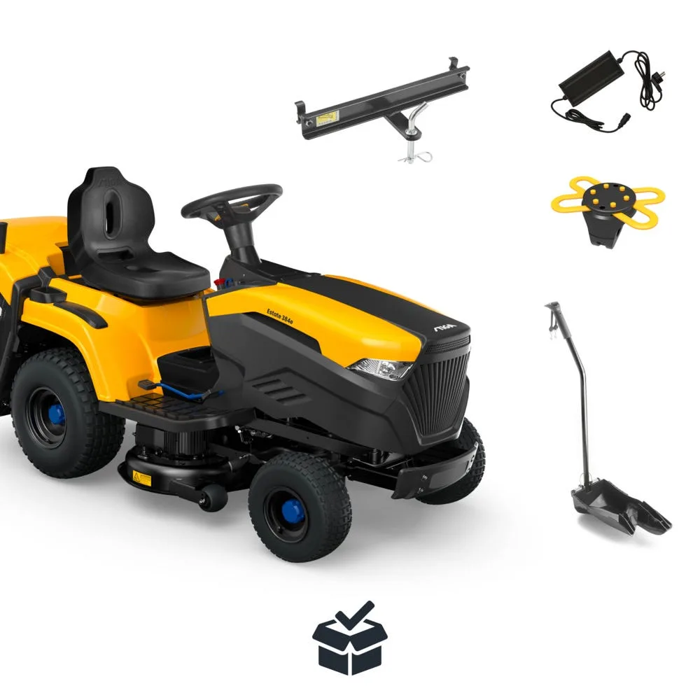 Bateriový zahradní traktor STIGA Tornado 398e