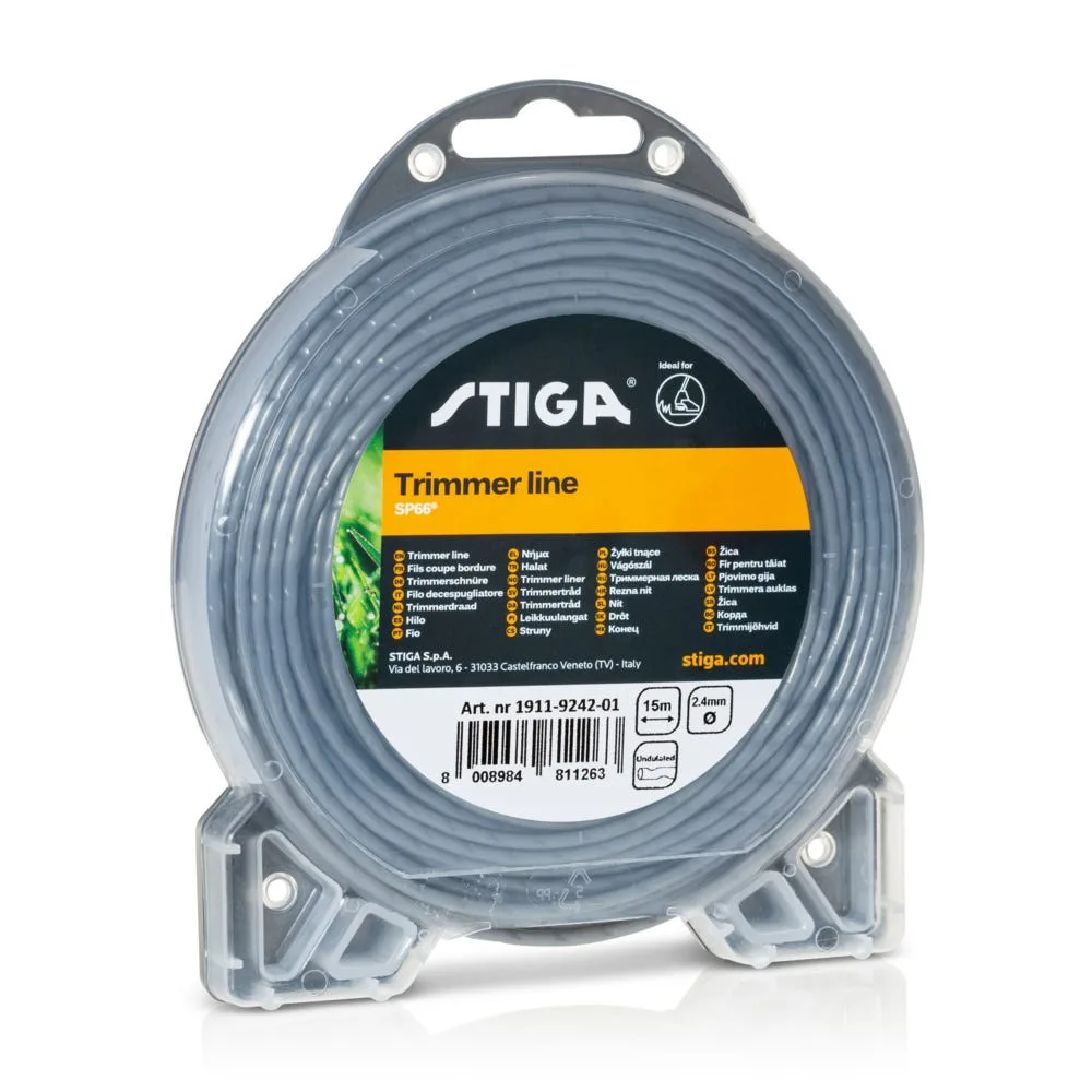 SP66 line 15 m Ø 2,4 mm vlnitá STIGA