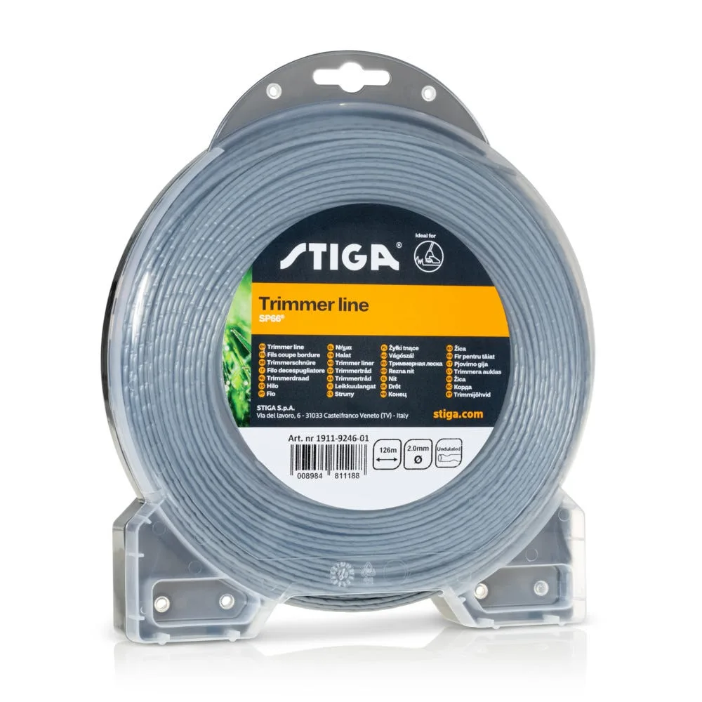 Vlasec SP66 126 m Ø 2,0 mm vlnitý STIGA